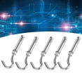thumbnail image 4 of Expansion Hooks, Anti Rust Expansion Screws Open Cup Hook Easy To Install   For Indoor For Outdoor M6,M8,M10,M12, 4 of 8