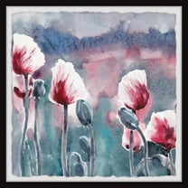 Parvez Taj Blooming Meadow Framed Wall Art