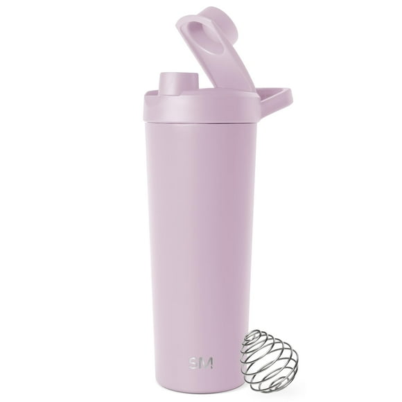 Botella mezcladora Simple Modern Rally Collection, 700 ml, color lavanda