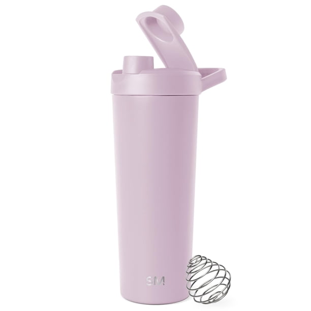 Botella mezcladora Simple Modern Rally Collection, 700 ml, color lavanda
