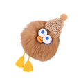 thumbnail image 1 of Llavero con forma de animal, accesorio para bolso, colgante para bolso, decoración para coche Marrón, 1 of 9