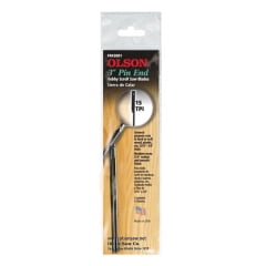 

2PC Olson Saw Olson Saw - 43001 - 3 in. Carbon Steel Scroll Saw Blade 15 TPI - 6/Pack