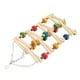 thumbnail image 2 of Escalera de pie para loros, juguete para escalar pájaros, loros de madera, juguete para masticar, jaula para pájaros, juguete colgante confiable y duradero, 2 of 8