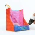thumbnail image 5 of 3D Pen Paper Stencils for 3D Pen Mat - Flower Pot, Pen Holder, School Bus, Bird House, Bicycle Templates Compatible with 3Dmate Base 3D Pen Mat (Mat Not Included), 5 of 6