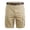 Khaki #26, variant on Dresfit Cargo Shorts for Men Big and Tall Baggy Work Shorts 2026 Summer Elastic Waist Knee Length Short Pants Stretch Multi Pocket Hiking Shorts (no belt) 4XL