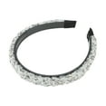 thumbnail image 4 of Unique Bargains 1 Pc Headband Cable Knit Hair Accessories for Women White, 4 of 5