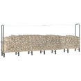 thumbnail image 1 of vidaXL Firewood Rack Anthracite 360x35x120 cm Steel, 1 of 5
