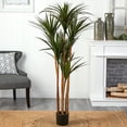 thumbnail image 2 of Nearly Natural 5.5' Giant Yucca Artificial Tree UV Resistant, Green, 2 of 3