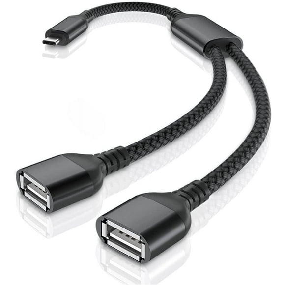 shiyou-Basesailor USB C Male to Dual USB Female Cable Adapter 3.3FT,Thunderbolt 3 to Double Type A 2.0 OTG Splitter Cord Converter for iPhone 16,MacBook Pro,M1 iPad 2021 Air 4,Surface Go,Galaxy Note