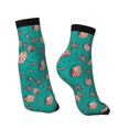 thumbnail image 4 of Bingfone Starfish And Shell Design Patterned Men'S Women'S Casual Cotton Socks, 4 of 9