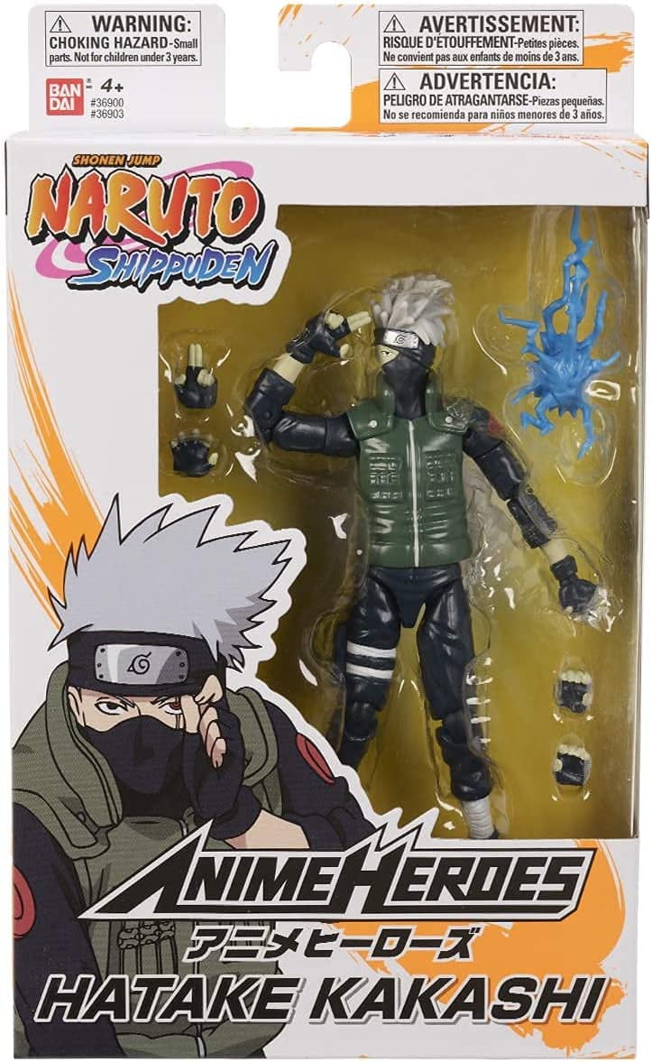 Boneco Fun Naruto Bandai Hatake Kakashi 12cm F0086-6