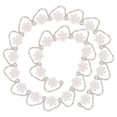 thumbnail image 1 of 1 cuerda de la cadena de diamantes de diez rianas Pearls Cadena de diez rianas Ropa de banda para la banda de cabello Diy Diebre, 1 of 4