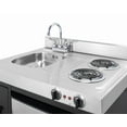 thumbnail image 5 of 30 Inches Wide All-In-One Kitchenette, stainless steel/black, 5 of 5
