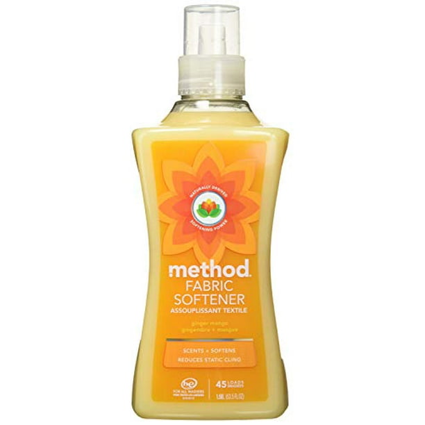 Method Fabric Softener, Ginger Mango, 53.5 Ounces, 45 Loads Walmart.ca