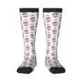 thumbnail image 1 of Balery Cute Poodle Dog Calcetines novedosos Calcetines deportivos Calcetines hasta la rodilla Calcetines de algodón Calcetines originales y geniales, 1 of 6