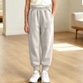thumbnail image 6 of LvhaoGJOB Girls' Sweatpants for School - Stretchy Material, Breathable, 6 of 9