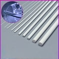 thumbnail image 2 of 5-Pack 250mm White ABS Plastic Rods for DIY Crafts and Modeling, 2 of 5