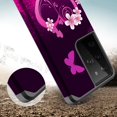 thumbnail image 5 of Galaxy s21 Ultra Case with Screen Protector for Girls Women, Dual Layer Heavy Duty Protective Phone Cover Cases for Galaxy s21 Ultra - Hot Pink Heart, 5 of 5