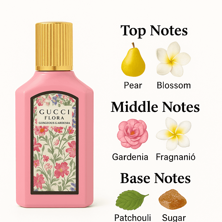 Gucci Flora Gorgeous Gardenia Perfume, Eau De Parfum Miniature