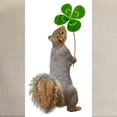 thumbnail image 2 of CafePress - Squirrel 4 Leaf Clover - Adjustable 100% Brushed Unisex Casual Cotton Baseball Cap, Beige, 1, 2 of 2