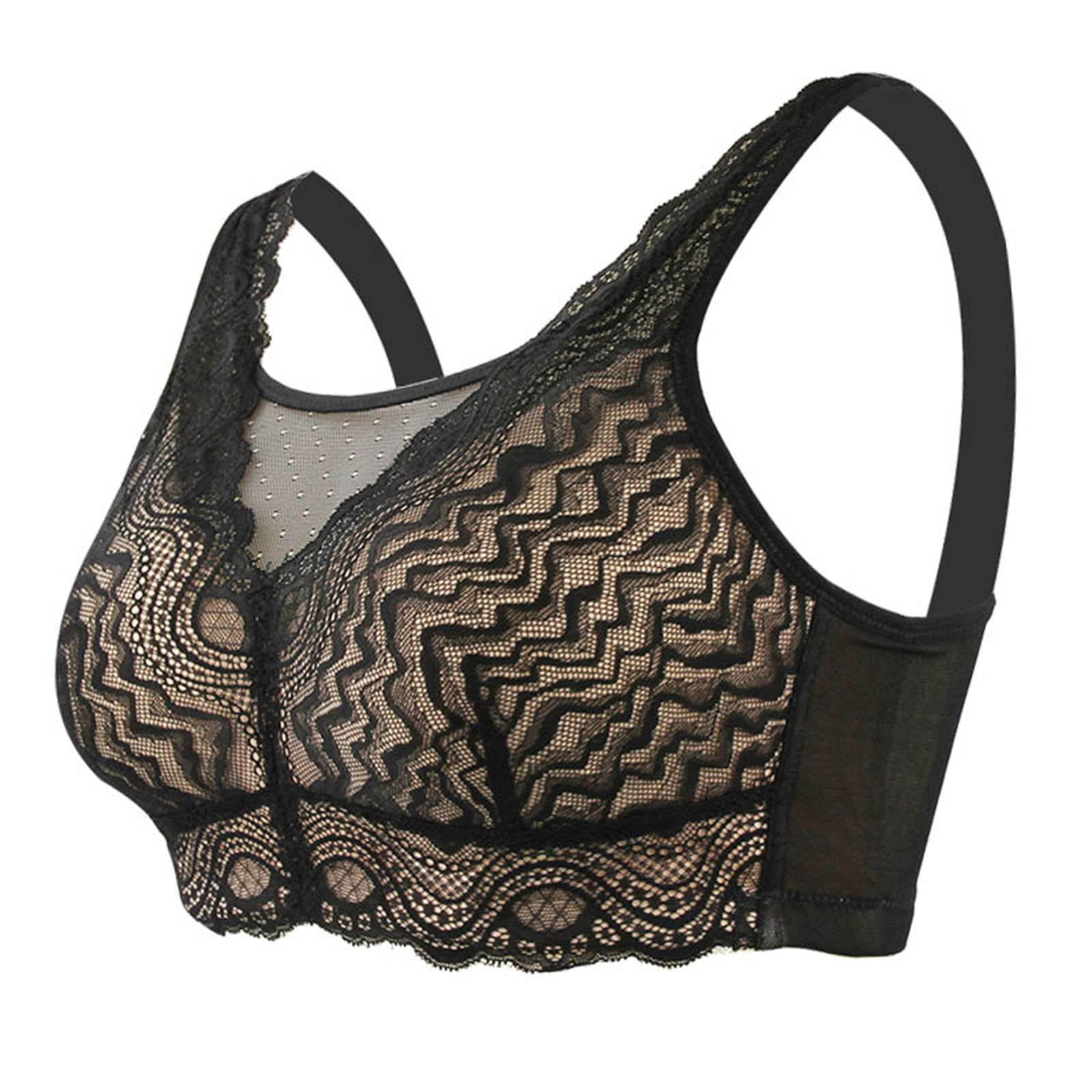 Wxqbjtam Cotton Breast Forms False Bra Inserts for Crossdressing Black 85C