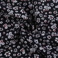 thumbnail image 4 of B91xZ Femmes Manches Courtes Robes Manches Courtes Mini Robe Revers Ceinturée Robe Chemise Veste Casual d'Été avec Poches, Noir XL, 4 of 5