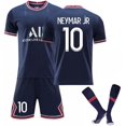 thumbnail image 1 of 2122 Paris Season #10 Neymar Jr Classic Football Jersey Set-16, 1 of 2
