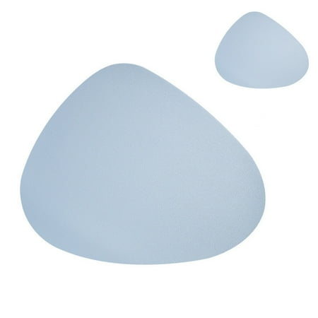 

Homeex Household Anti-scalding Large Leather Table Mat Blue 1PCS