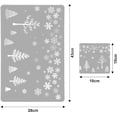 thumbnail image 2 of Dww-tapis de Table de Noël, (sapin de Noël Gris) pvc Napperon de Noël, Tapis de Table à Manger, Set de Table de Noël Set de Table, Sets de Table Lavables, 2 of 5