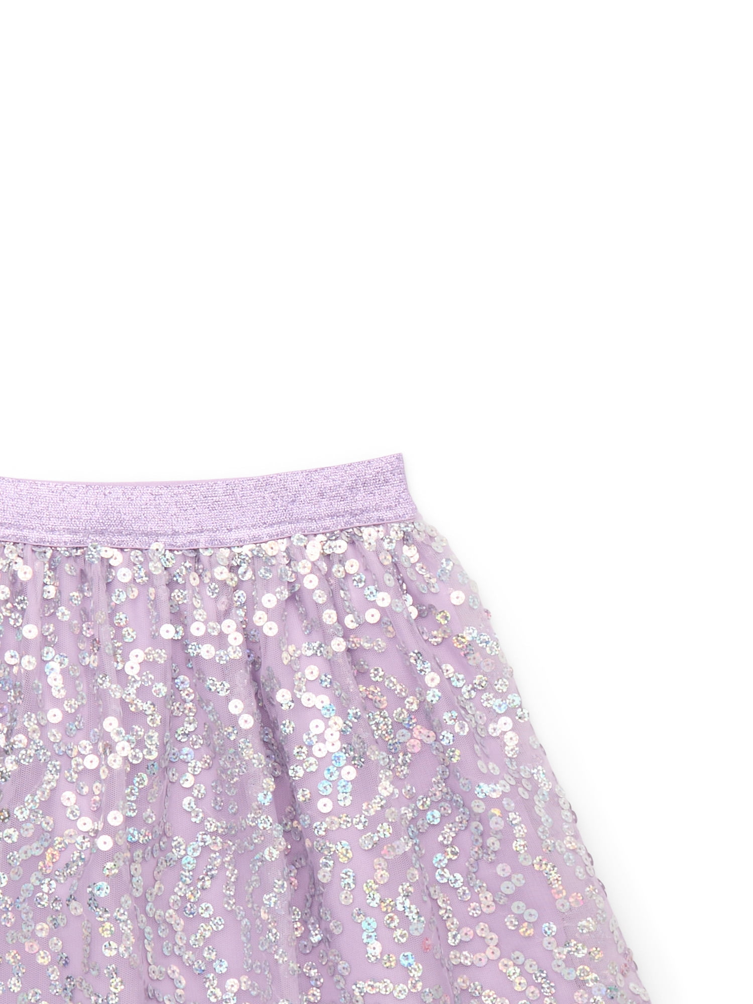 365 Kids From Garanimals Girls Sequin Skirt, Sizes 4-10