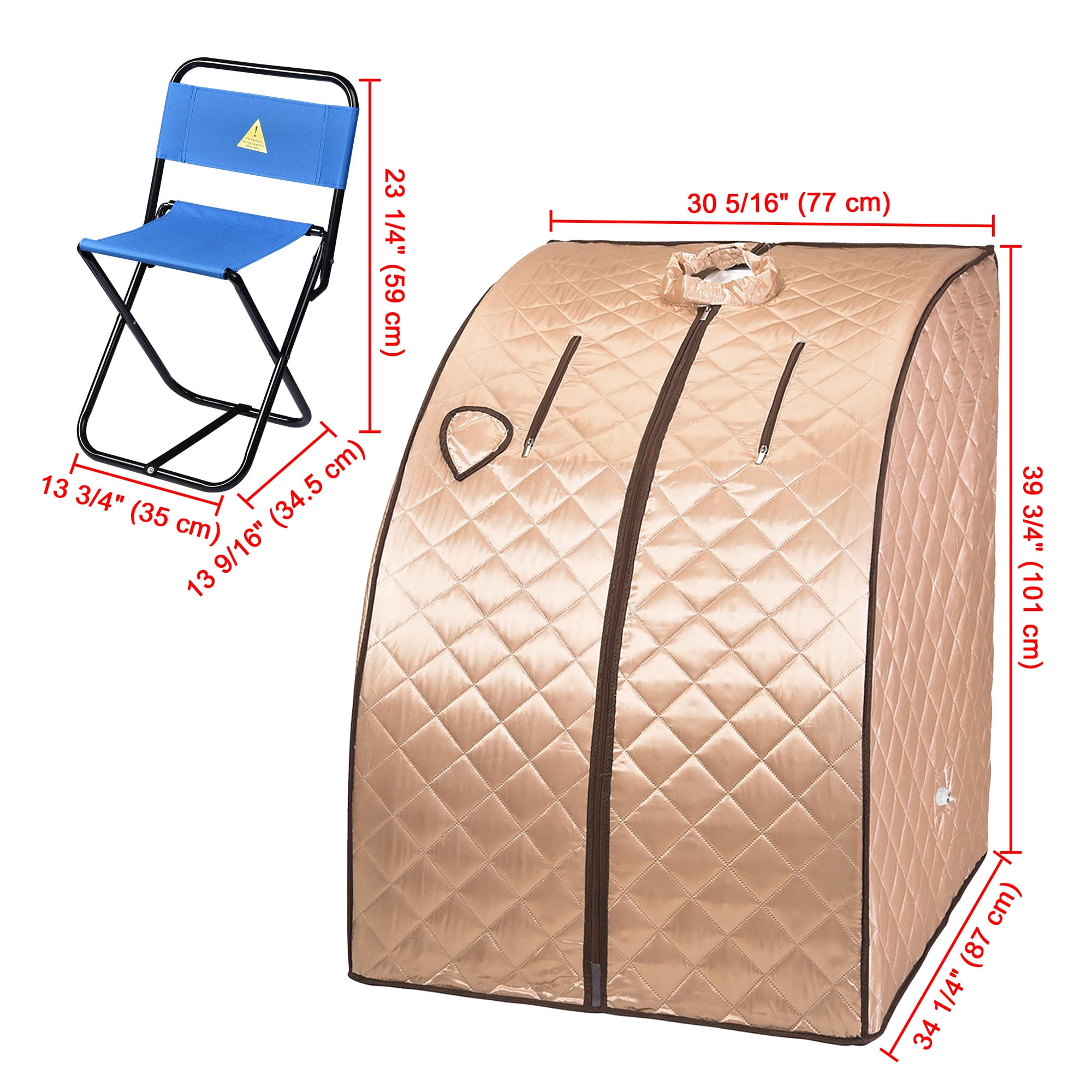 Details about   2L Portable Folding Steam Sauna SPA Loss Weight Detox Therapy Body Slim Relax ~~ 