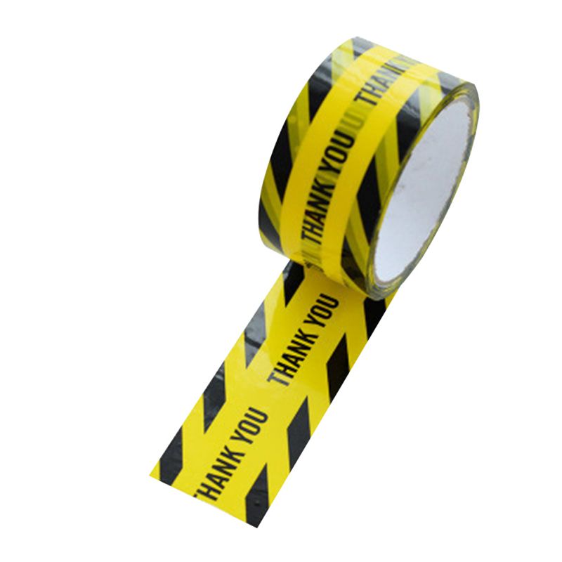 1 Roll 48mm*25m Warning Tape Safety Adhesive Barricade Wet Floor