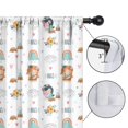 thumbnail image 4 of Blackout Kids Curtains,Cute Fairy Princess Pattern Childrens Insulated Curtains Set Of 2,Bedroom Essentials,Toddler Room Decor 52"x84", 4 of 5
