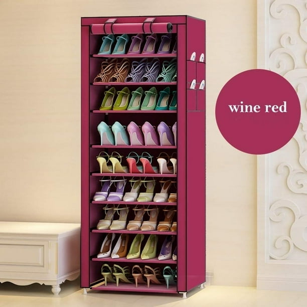 Shoe stand sales with cover