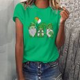 thumbnail image 2 of Blusas sueltas casuales con estampado interesante y cuello redondo para mujer Fridja bn1578, 2 of 6