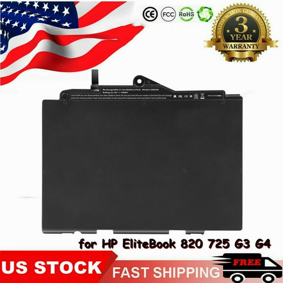 SN03XL Battery for HP EliteBook 820 725 G3 G4 HSTNN-UB5T 800232-241 800514-001