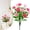 Pink, variant on XJGHHSY Artificial Cemetery Flowers for Grave, 1 Bunch 7 Branches Daisy Fake Silk Flowers Bouquet for Funeral Gravesite Memorial Day Outdoor Decorations,Red