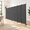 Grey-8 Panel, variant on 10 Panel Grey Room Divider, Freestanding Screen for Home and Office