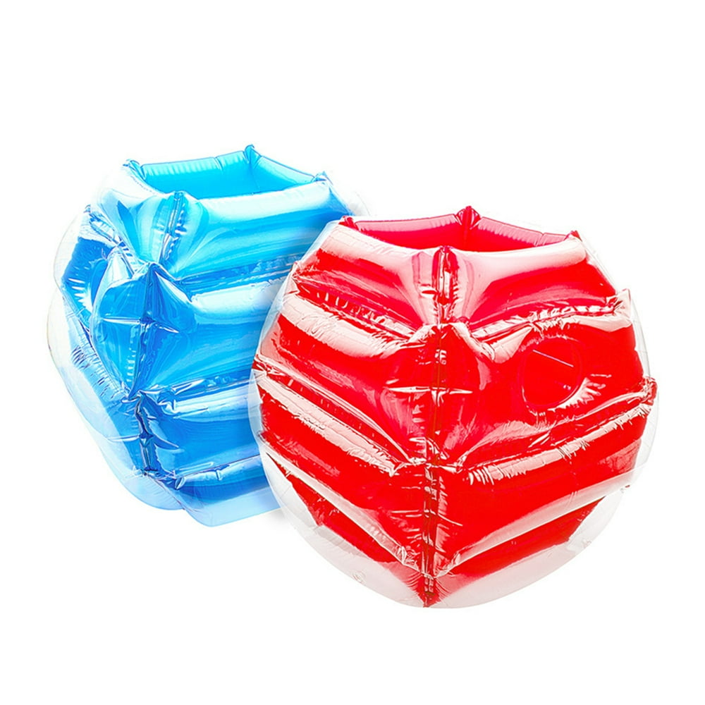 2pcs PVC Inflatable Body Bumper Bubbles Ball Children Interesting Outdoor Sports Fitness Games