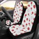thumbnail image 2 of ABPHQTO Juego de 2 fundas para asientos de coche Rose Valentine's Day Universal Auto Asientos delanteros Protector para coche, SUV sedán, camión, 2 of 3