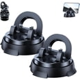 thumbnail image 1 of Peeynner Phone Holder, Intelligent Suction Cup Multifunction Console with Navigation Car Phone Holder, 360° Arbitrary Rotation, Waterproof Stain-Resistant, Easy to Clean (2*Black), 1 of 8