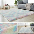 thumbnail image 4 of Super Soft Indoor Modern Rugs Fluffy Rugs,Anti-Skid Washable Shaggy Area Rug, for Living Room Dining Room Home Bedroom Carpet Floor Mat,63x79''/47x63''/32x63''/20x63''/63x91''/32x47''/67x47''', 4 of 9