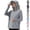 Grey, variant on YOUYEDIAN Sun Protection Clothing Women Summer Hiking Athletic Lightweight Jacket UPF 50 UV Protection Hoodie Long Sleeve Hooded Zip Up Shirts (Black, One Size)