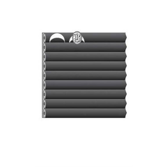 Small Continuous Slot Black Velvet Ring Insert - 7-3/4"L x 6-3/4"W - Holds up to 52 Rings