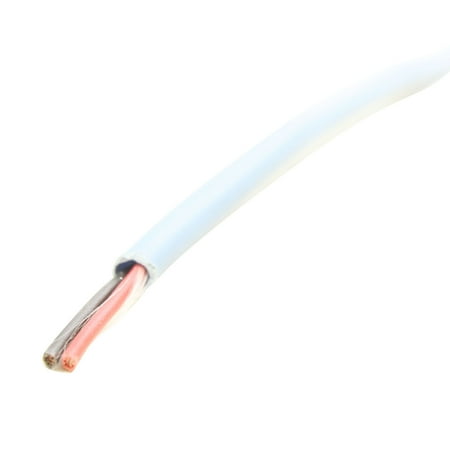 Str Plenum - Faster Cable P222C-LTBLU 22AWG 2C, 22/2 STR Plenum Control Cable, Lt Blue 1000'