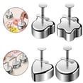 thumbnail image 2 of 304 Stainless Steel Safe Children\'s Cake Round Sushi Patty for Ttooling, 2 of 10