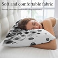 thumbnail image 5 of Black Gradient Throw Pillow Covers, Abstract Polka Dots Vintage Modern Art Soft Breathable Pillow Cases with Invisible Zipper for Sleeping, Small Pillowcases for Couch Bed Sofa Chair 16x24 Inches, 5 of 9