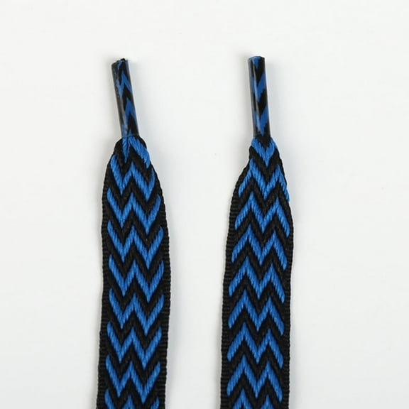 2 Pairs 3/5" Fat Thick Shoe Laces for Sneakers, Flat Wide Athletic Replacement Shoelaces for Men Women