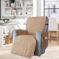 thumbnail image 1 of Alfombrilla para silla reclinable antisuciedad, funda protectora para sofá impermeable y lavable, funda protectora para sofá, funda para silla con Caqui l Macarena cubierta de sofá individual, 1 of 8
