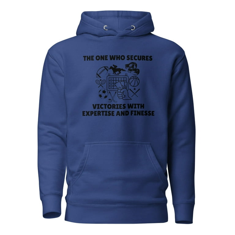 Sports Betting Victory Expert The One Who Unisex Premium Hoodie Sizes S 3XL Cotton Heritage M2580 Walmart